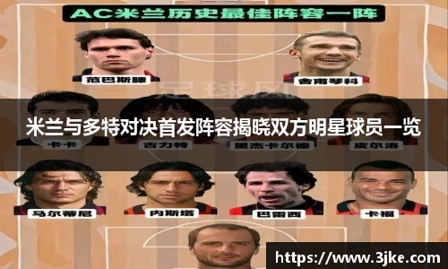 米兰与多特对决首发阵容揭晓双方明星球员一览
