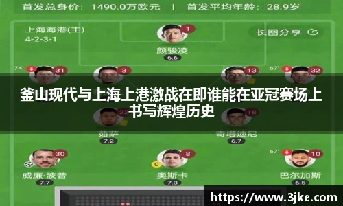 釜山现代与上海上港激战在即谁能在亚冠赛场上书写辉煌历史
